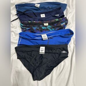 Mixed Colors and styles as seen.  Swim Briefs : $20 for all